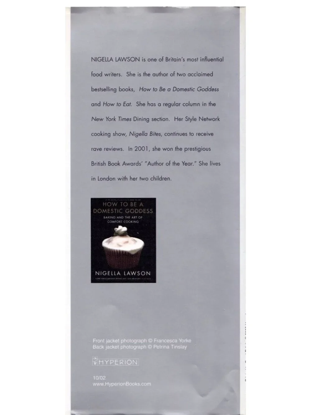 Nigella Bites Nigella Lawson 2002 First Edition First Printing HC DJ